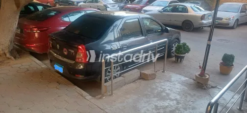 Renault Logan 2010 Dark Gray Manual Used for Sale in Greater Cairo ( Cairo + Giza) - 1