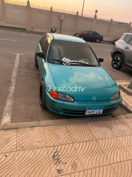 Honda Civic 1993 Green Automatic Used for Sale in Greater Cairo ( Cairo + Giza) - 2