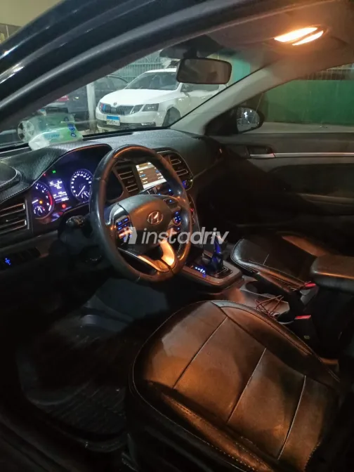 Hyundai Elantra AD 2019 Black Automatic Used for Sale in Greater Cairo ( Cairo + Giza) - 4