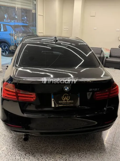 BMW 316 2014 Black Automatic Used for Sale in Nasr city - 4