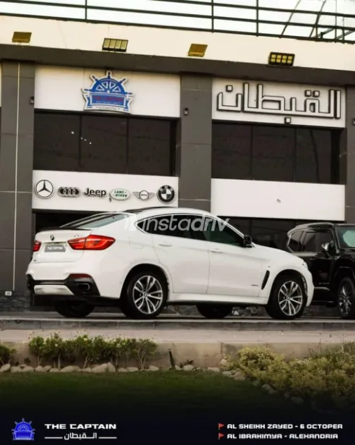 BMW X6 M 2019 White Automatic Used for Sale in Giza - 1
