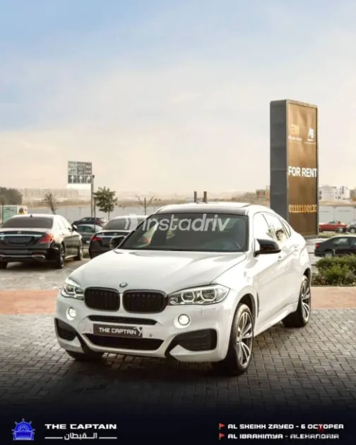 BMW X6 M 2019 White Automatic Used for Sale in Giza - 2
