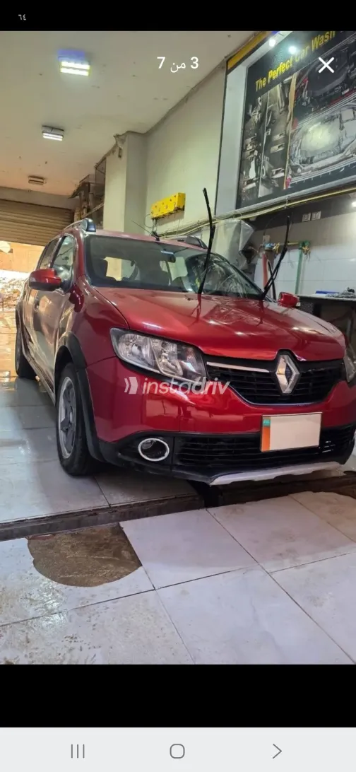 Renault Sandero 2016 White Manual Used for Sale in Greater Cairo ( Cairo + Giza) - 1