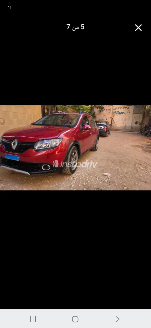 Renault Sandero 2016 White Manual Used for Sale in Greater Cairo ( Cairo + Giza) - 2