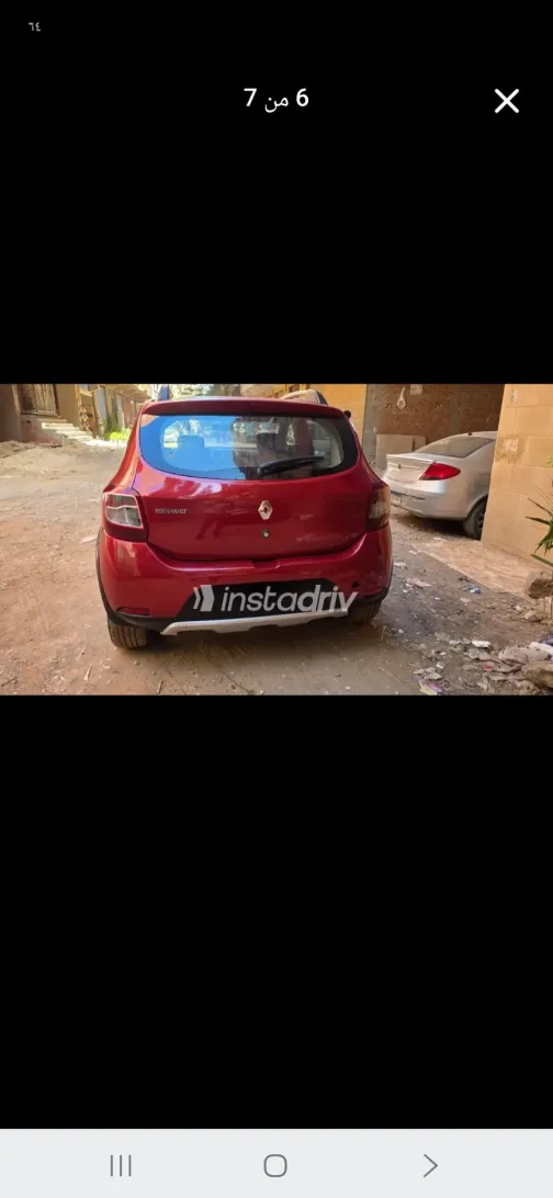 Renault Sandero 2016 White Manual Used for Sale in Greater Cairo ( Cairo + Giza) - 6