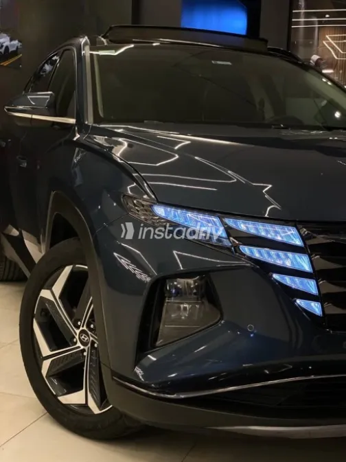 هيونداي توسان 2022 رمادي أوتوماتيك مستعملة للبيع في طنطا - 5