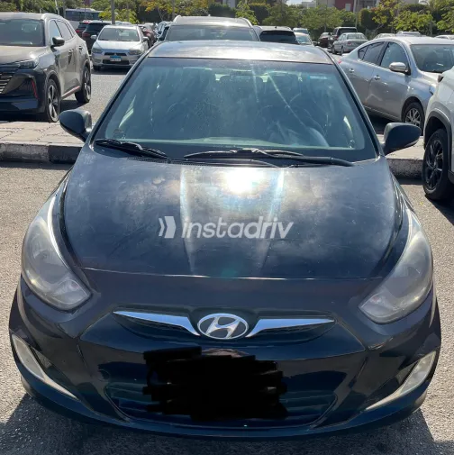 Hyundai Accent RB 2012 Black Automatic Used for Sale in Greater Cairo ( Cairo + Giza) - 3