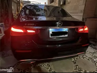 Mercedes E 200 2021 Black Automatic Used for Sale in Greater Cairo ( Cairo + Giza)