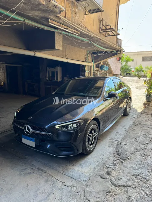 Mercedes C 180 2022 Dark Gray Automatic Used for Sale in Greater Cairo ( Cairo + Giza) - 1