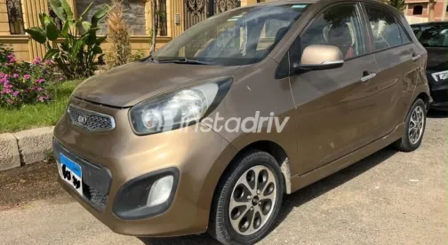 Kia Picanto 2014 Bronze Automatic Used for Sale in Greater Cairo ( Cairo + Giza) - 1