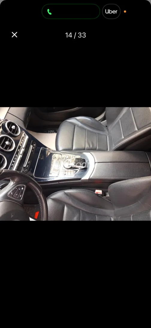 Mercedes C 180 2018 Black Automatic Used for Sale in Greater Cairo ( Cairo + Giza) - 3