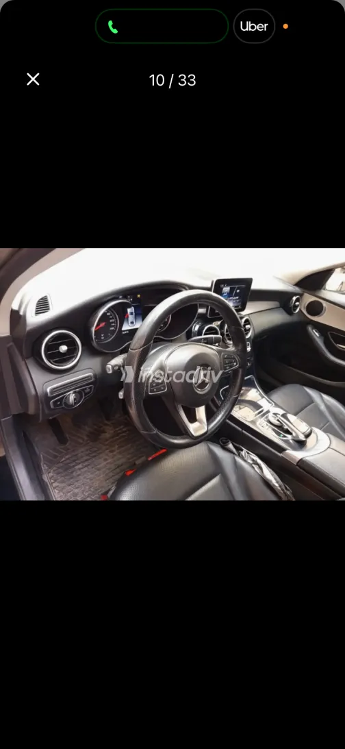 Mercedes C 180 2018 Black Automatic Used for Sale in Greater Cairo ( Cairo + Giza) - 5
