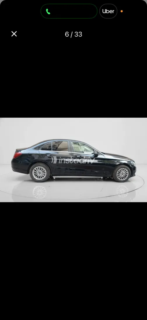 Mercedes C 180 2018 Black Automatic Used for Sale in Greater Cairo ( Cairo + Giza) - 6
