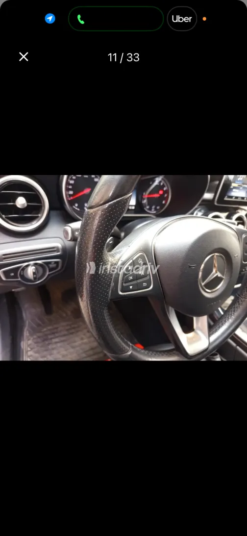 Mercedes C 180 2018 Black Automatic Used for Sale in Greater Cairo ( Cairo + Giza) - 10