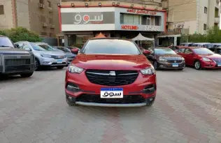 Opel Grandland 2021 Dark Red Automatic Used for Sale in Maadi