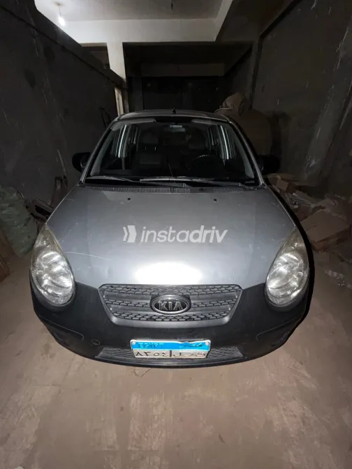 Kia Picanto 2010 Silver Manual Used for Sale in Greater Cairo ( Cairo + Giza) - 1