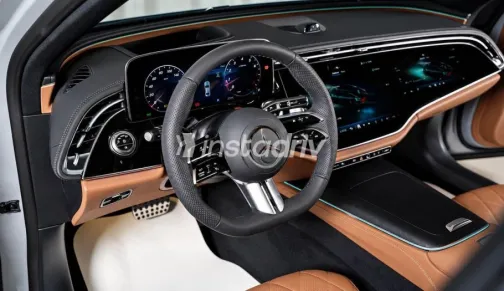 Mercedes E 200 2025 White Automatic Used for Sale in Sheikh Zayed City - 9