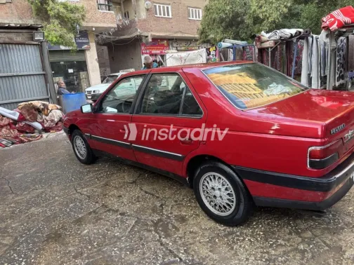 بيجو 405 1995 أحمر يدوي مستعملة للبيع في الجيزة - 2