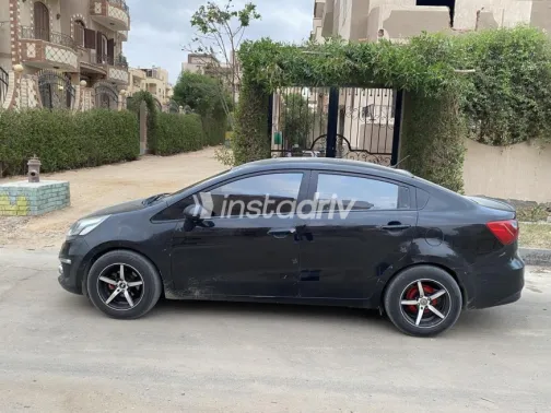 Kia Rio 2017 Black Automatic Used for Sale in Sadat City - 2