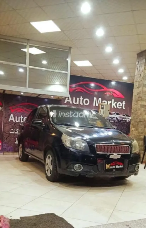 Chevrolet Aveo 2015 Black Automatic Used for Sale in Giza - 3