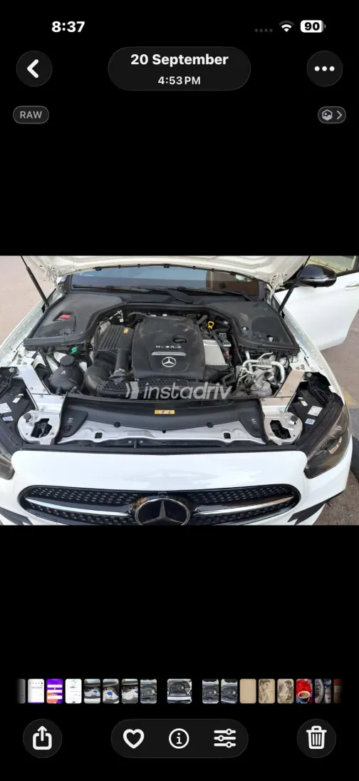 مرسيدس E 300 2021 أبيض أوتوماتيك مستعملة للبيع في القاهرة الكبرى ( القاهرة - الجيزة) - 1