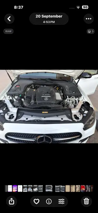 Mercedes E 300 2021 White Automatic Used for Sale in Greater Cairo ( Cairo + Giza)