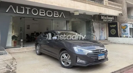 Hyundai Elantra 2025 Gray Automatic Used for Sale in Heliopolis - 5