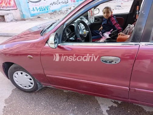 Daewoo Lanos 2 1999 White Manual Used for Sale in Greater Cairo ( Cairo + Giza) - 9