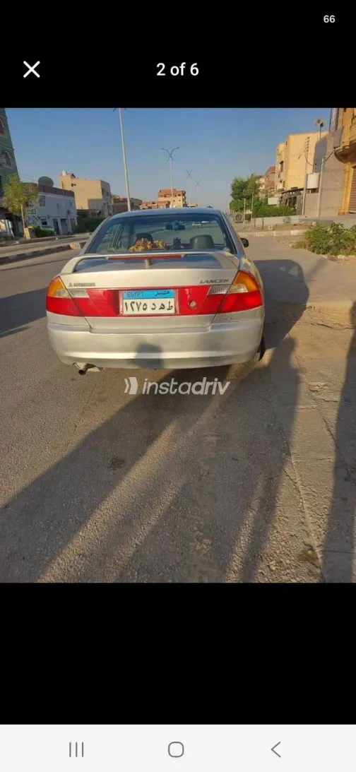 Mitsubishi Lancer 1999 Gray Manual Used for Sale in Greater Cairo ( Cairo + Giza) - 3