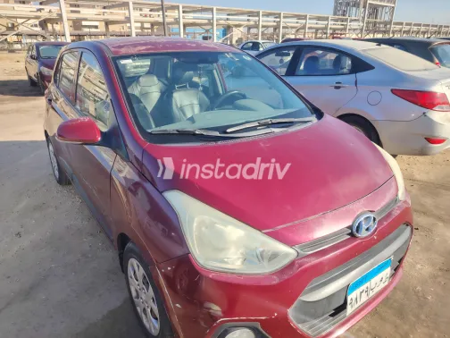 Hyundai Grand i10 2017 Red Automatic Used for Sale in Greater Cairo ( Cairo + Giza) - 1