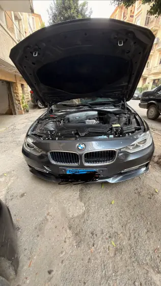 BMW 320 2015 Gray Automatic Used for Sale in Greater Cairo ( Cairo + Giza)