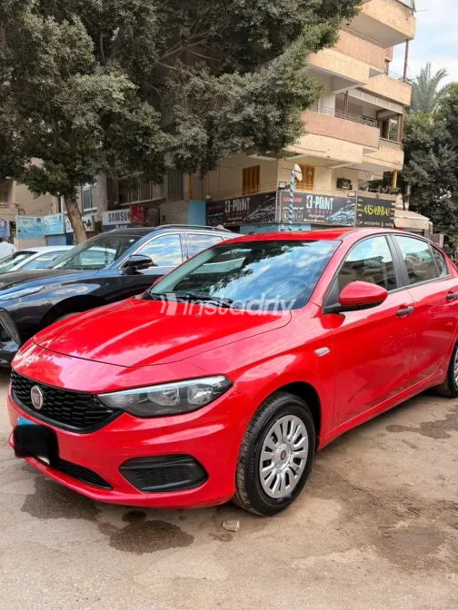 Fiat Tipo 2021 Red Manual Used for Sale in Greater Cairo ( Cairo + Giza) - 3