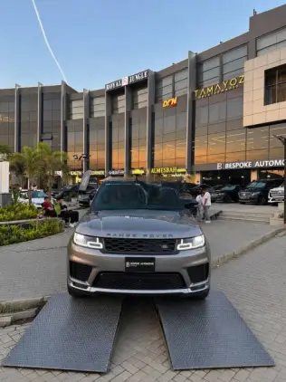 Land Rover Range Rover Sport 2021 Gray Automatic Used for Sale in Cairo