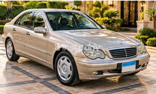 مرسيدس C 180 2002 شامبين أوتوماتيك مستعملة للبيع في القاهرة الكبرى ( القاهرة - الجيزة) - 2