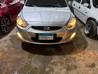 Hyundai Accent RB 2023 Silver Automatic Used for Sale in Greater Cairo ( Cairo + Giza)
