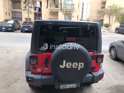 Jeep Wrangler 2013 Red Automatic Used for Sale in Greater Cairo ( Cairo + Giza) - 1