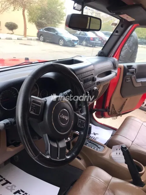 Jeep Wrangler 2013 Red Automatic Used for Sale in Greater Cairo ( Cairo + Giza) - 2