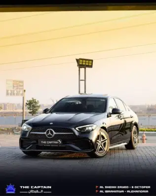 Mercedes C 180 2023 Black Automatic Used for Sale in Sheikh Zayed City
