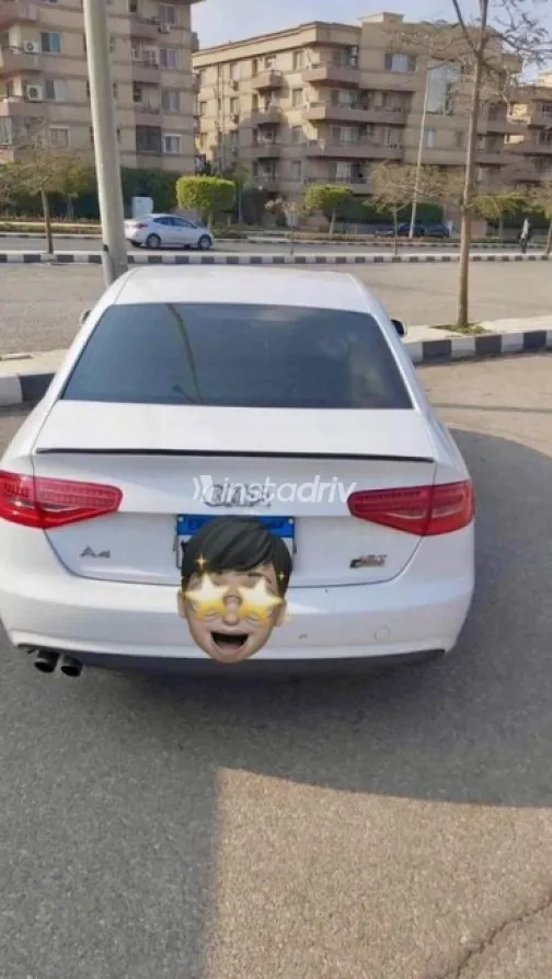 Audi A4 2014 White Automatic Used for Sale in Mohandessin - 5