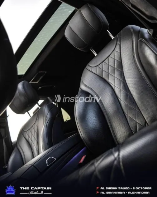 Mercedes S 450 2019 Black Automatic Used for Sale in Sheikh Zayed City - 4