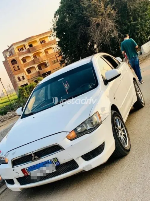 Mitsubishi Lancer EX Shark 2015 White Automatic Used for Sale in El Mahalla - 2