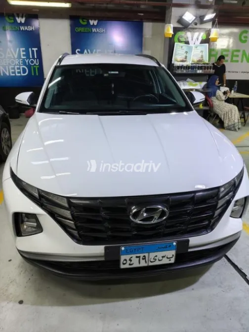 Hyundai Tucson Turbo GDI 2021 White Automatic Used for Sale in Beheira - 1
