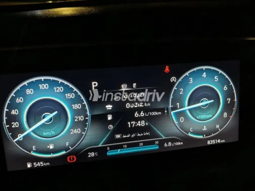 Hyundai Tucson Turbo GDI 2021 White Automatic Used for Sale in Beheira - 9