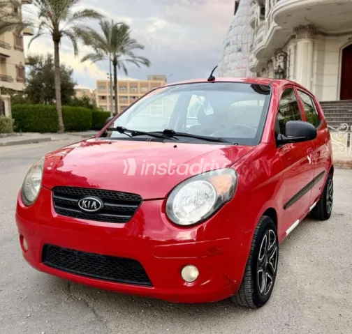 كيا بيكانتو 2011 أحمر أوتوماتيك مستعملة للبيع في دمياط - 1