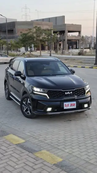 Kia Sorento 2023 Black Automatic Used for Sale in Giza
