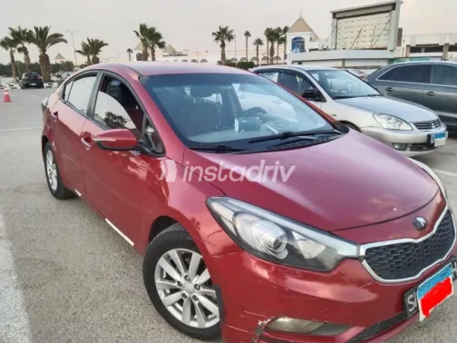 Kia K3 2016 Red Automatic Used for Sale in Giza - 1