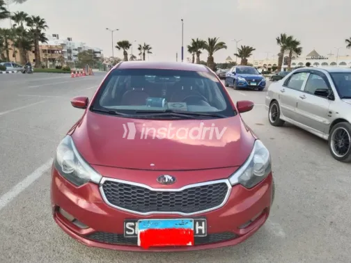 Kia K3 2016 Red Automatic Used for Sale in Giza - 2