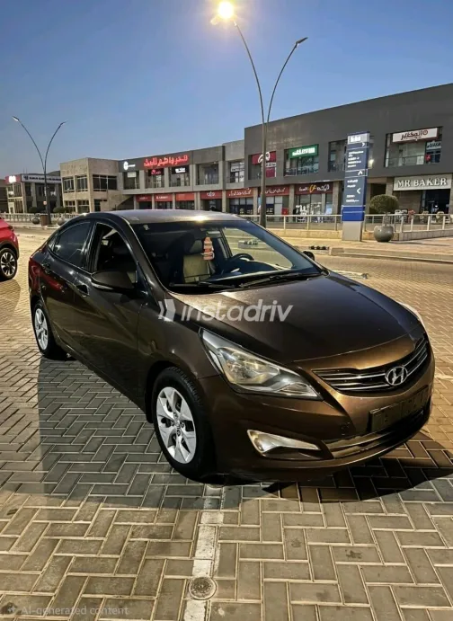 Hyundai Solaris 2016 Brown Automatic Used for Sale in Greater Cairo ( Cairo + Giza) - 5