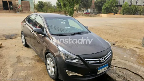 Hyundai Solaris 2016 Brown Automatic Used for Sale in Greater Cairo ( Cairo + Giza) - 8