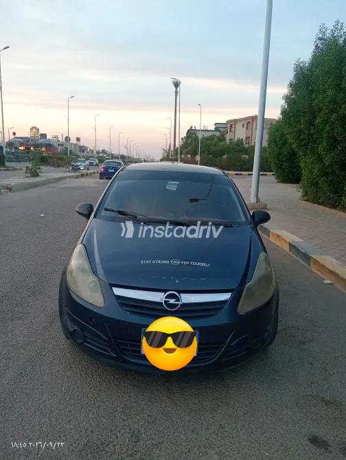 Opel Corsa 2010 Blue Automatic Used for Sale in Greater Cairo ( Cairo + Giza) - 3